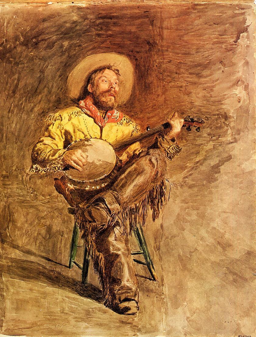 Thomas Eakins cowboy singing